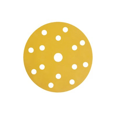 Disco de lixa dourada
